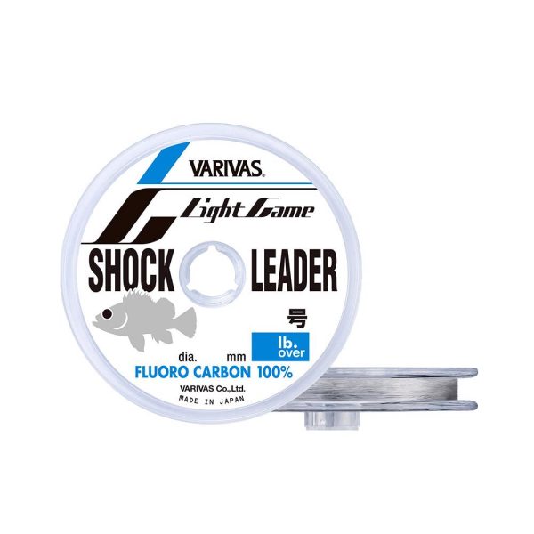 VARIVAS LIGHT GAME SHOCK LEADER FLUOROCARBON 30m #1 0.165mm 4lb