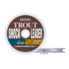 VARIVAS TROUT SHOCKLEADER FLUOROCARBON 30m 0.205mm 6lb