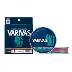   VARIVAS FUNE PE X8 150m #1.2 0.185mm 11kg Multicolor High Visibility