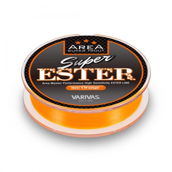 VARIVAS SUPER TROUT AREA SUPER ESTER NEO ORANGE 140m 0.117mm 2.3lb