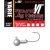 Yarie Jespa JIG FEJ YARIE 407 ROUND VT THICK WIRE 3/0 2.0gr