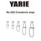 Yarie Jespa KAPOCS YARIE 552 CROSSLOCK SNAP 100LB