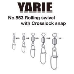 Yarie Jespa FORGÓKAPOCS YARIE 553 CROSSLOCK SNAP 35LB