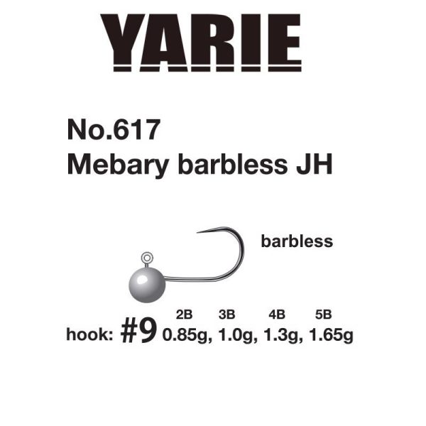 JIG FEJ YARIE 617 MEBARY BARBLESS 9 0.85gr