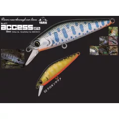   Yarie Jespa YARIE 677 ACCESS S 50mm 3.6gr D2 Black Gold Yamame