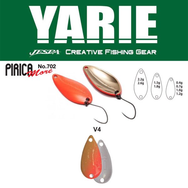 Yarie Jespa YARIE 702 PIRICA MORE 1.8gr V4 MG Ice