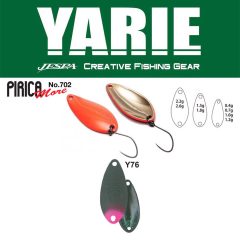 Yarie Jespa YARIE 702 PIRICA MORE 1.8gr Y76 Olive/Pink Tail