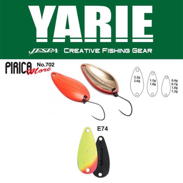Yarie Jespa YARIE 702 PIRICA MORE 2.2gr E74 Lemon Squash