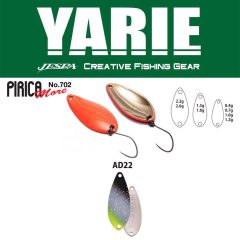 Yarie Jespa YARIE 702 PIRICA MORE 2.6gr AD22 Saber Silver