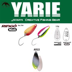 Yarie Jespa YARIE 704 RINGO MIDI 1.8gr AD22 Saber Silver