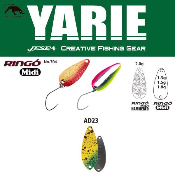 Yarie Jespa YARIE 704 RINGO MIDI 1.8gr AD23 Monkey Banana