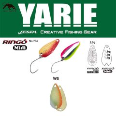   Yarie Jespa YARIE 704 RINGO MIDI HAMMERED 2.0gr W5 Melon Short