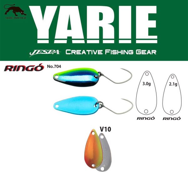 Yarie Jespa YARIE 704 RINGO 2.1gr V10 Mix Orange