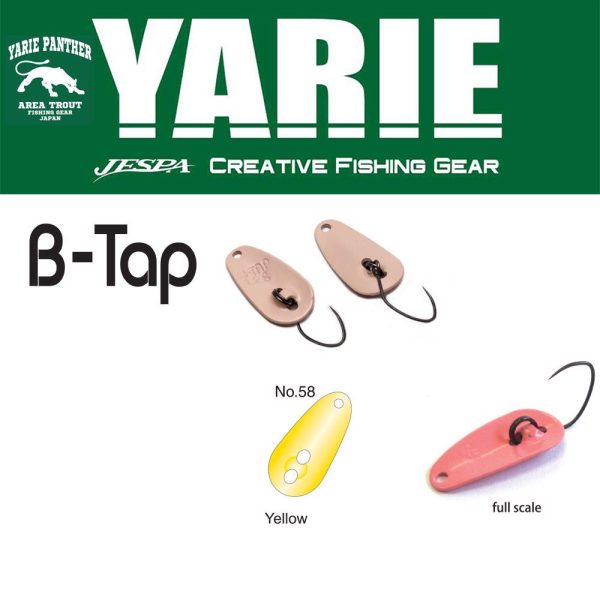 Yarie Jespa YARIE 705 B-TAP 1.2gr 58 Yellow