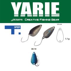 Yarie Jespa YARIE 706 T-SPOON 1.1gr BS10 Blue/Silver