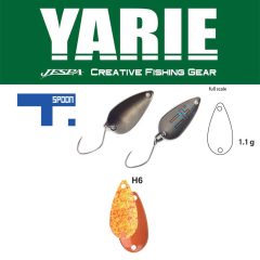 Yarie Jespa YARIE 706 T-SPOON 1.1gr H6 Daidai Squash