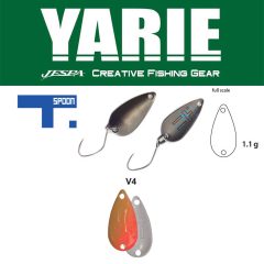 Yarie Jespa YARIE 706 T-SPOON 1.1gr V4 MG Ice