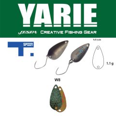 Yarie Jespa YARIE 706 T-SPOON 1.1gr W8 Iwadatami
