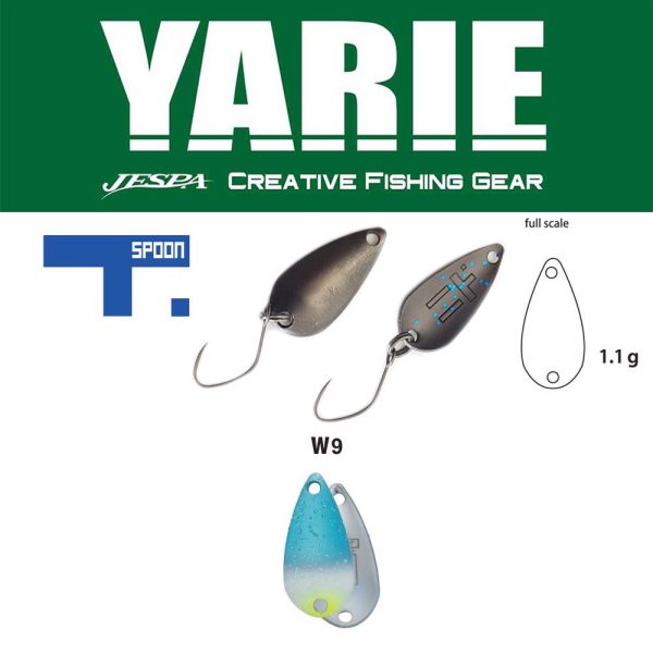 Yarie Jespa YARIE 706 T-SPOON 1.1gr W9 Blues