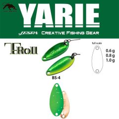 Yarie Jespa YARIE 707T T-ROLL 1.0gr BS-4 Lime Glitter