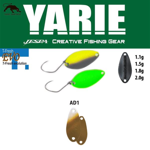 Yarie Jespa YARIE 710T T-FRESH EVO 1.1gr AD1 Kaschyan