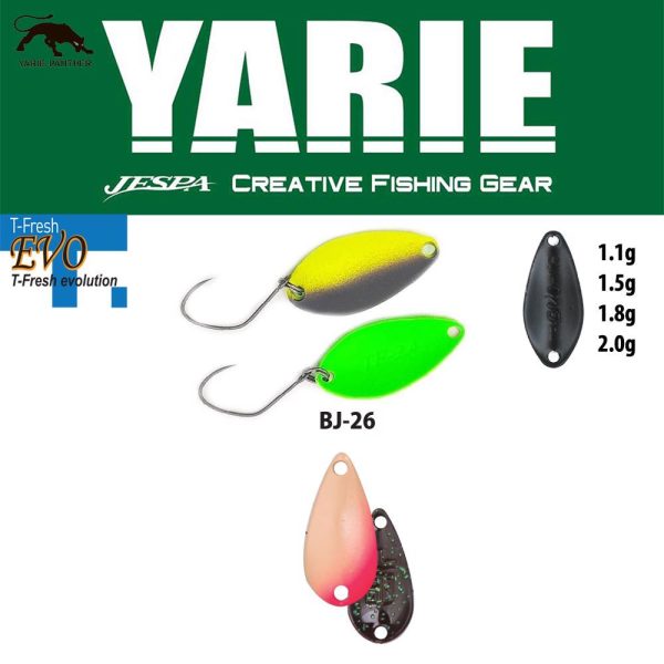 Yarie Jespa YARIE 710T T-FRESH EVO 1.5gr BJ-26 Noriko