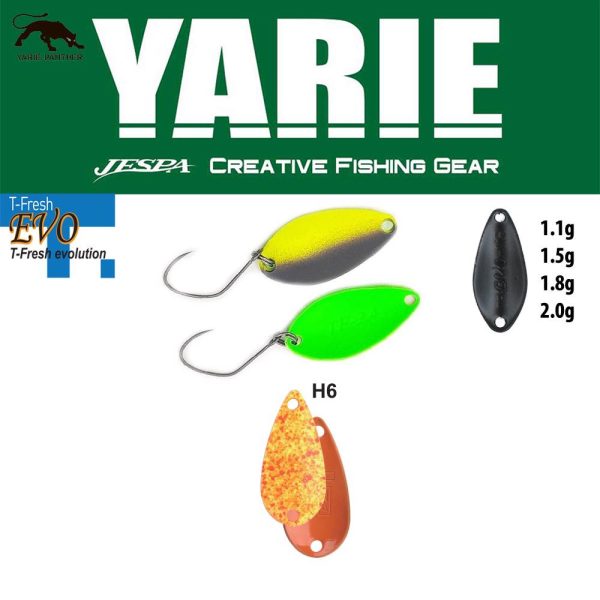 Yarie Jespa YARIE 710T T-FRESH EVO 1.5gr H6 Daidai Squash