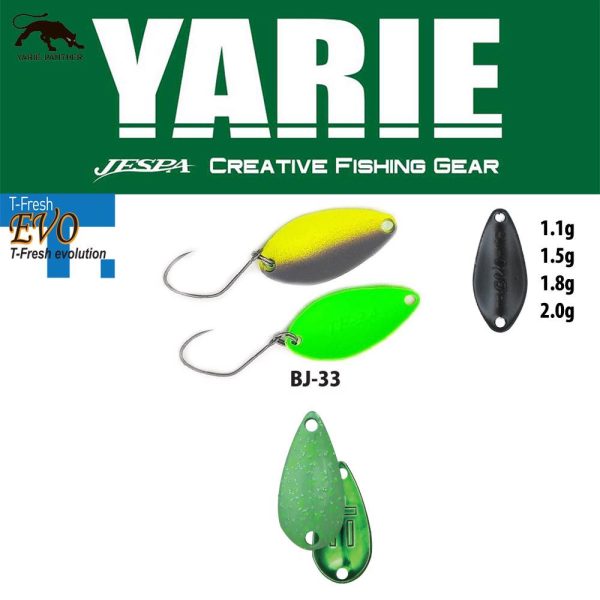Yarie Jespa YARIE 710T T-FRESH EVO 2.0gr BJ-33 Teppan Green