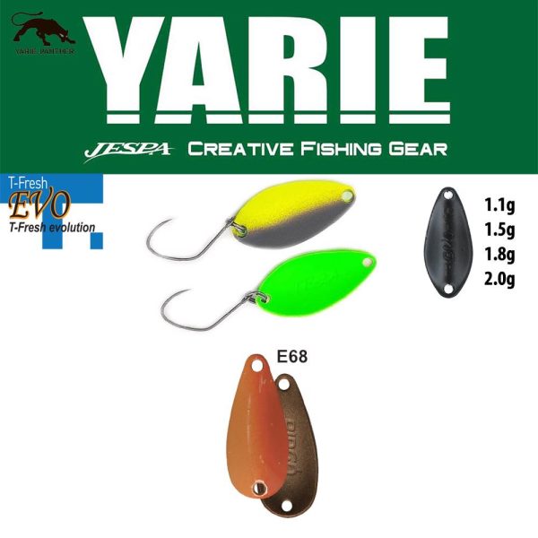 Yarie Jespa YARIE 710T T-FRESH EVO 2.0gr E68 Caramel Gold