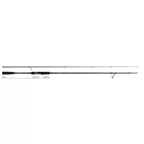 Yamaga Blanks  BALLISTICK 710ML-MH 2.394 2-40gr Fuji Sic K Titanium