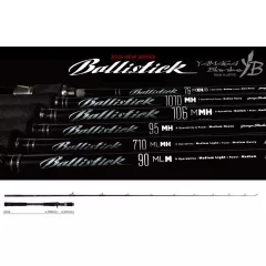   Yamaga Blanks  BALLISTICK 76M-XH/B BAITCAST 2.296 20-180gr Fuji Sic K Titanium