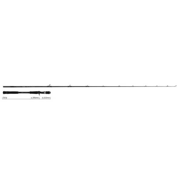 Yamaga Blanks  BALLISTICK 76M-XH/B BAITCAST 2.296 20-180gr Fuji Sic K Titanium