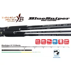 Yamaga Blanks BLUE SNIPER 81/10 BLACKY TUNA 2.48m 50-130gr