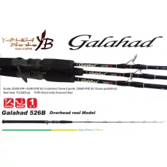 Yamaga Blanks GALAHAD 526B BAIT CAST 1.585m Jig Max 350gr
