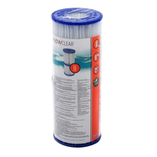 Bestway papírszűrő filter II. typ. 2db 2m3/h