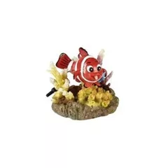 Akvarisztikai dekoráció bohóchal levegőporlasztós