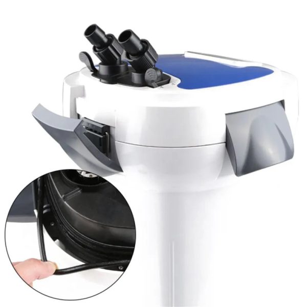 SunSun HW-3000 külső akvárium szűrő LCD + UV-C lámpa 1200–3000 l/h