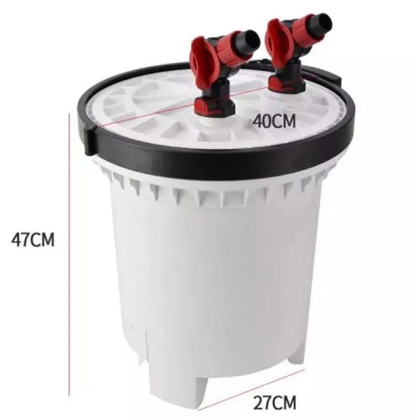 SunSun HW-5000 külső akvárium szűrő LCD + UV-C lámpa 1800-4600 l/h