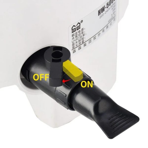 SunSun HW-5000 külső akvárium szűrő LCD + UV-C lámpa 1800-4600 l/h