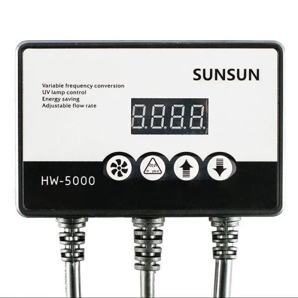 SunSun HW-5000 külső akvárium szűrő LCD + UV-C lámpa 1800-4600 l/h