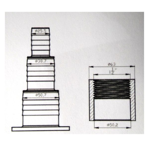 Jebao STU-75  W GS UV-C előszűrő Rozsdamentes acél burkolattal