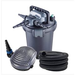   Jebao CBF-8000 11W UVC/XTP-5000 szivattyú szűrő szett 10m tömlővel