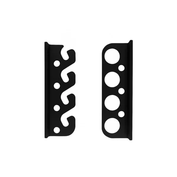 Fali horgászbot tartó szett – 2 részes, 4 bothoz