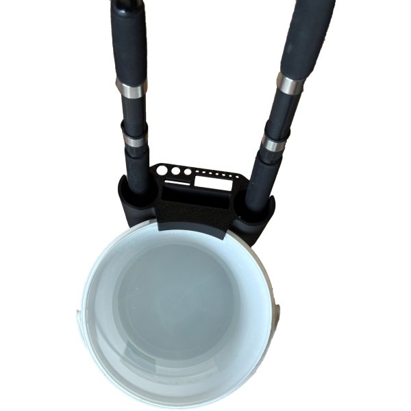 Vödörre szerelhető bottartó – 2 bothoz