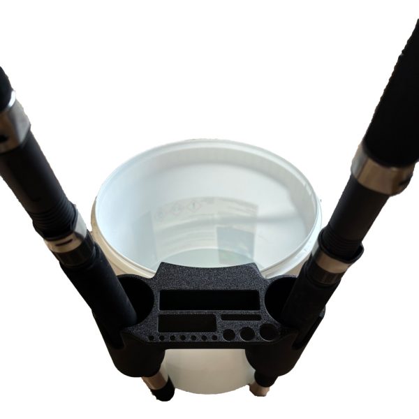 Vödörre szerelhető bottartó – 2 bothoz