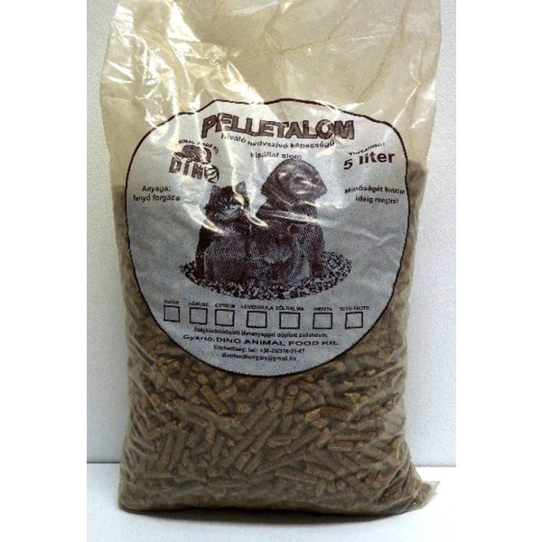 Kisállat pelletalom 5 liter