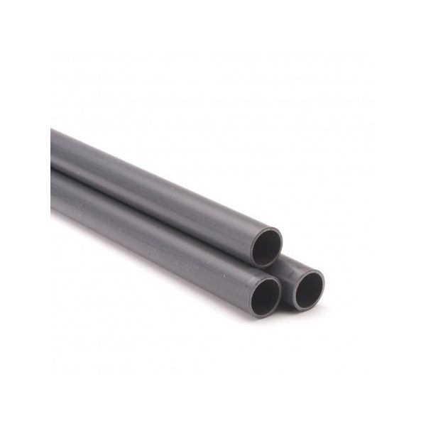 Tokozatlan PVC kútfúró cső szürke színben - 110 mm x 2 mm x 2 méter ár/m