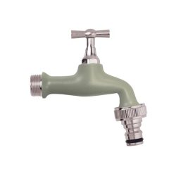   Colortap Aquajet kerti csap KHAKIZÖLD gyorscsatlakozóval 1/2"