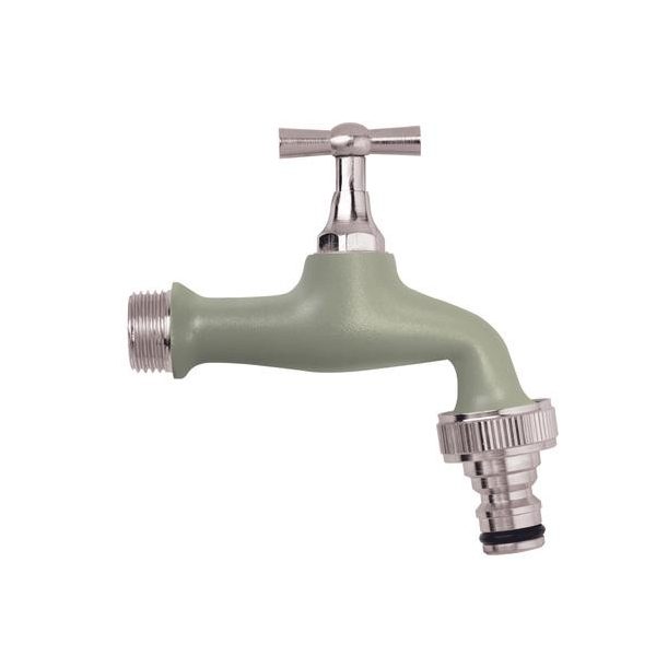 Colortap Aquajet kerti csap KHAKIZÖLD gyorscsatlakozóval 1/2"