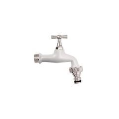 Colortap Aquajet kerti csap FEHÉR gyorscsatlakozóval